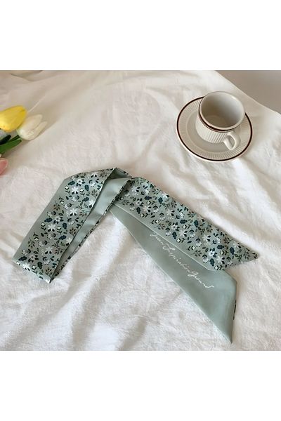 MAHLA Design Double-Sided Thin Scarf, Bag Accessory, Trouser Waist Handkerchief