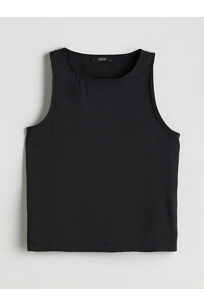LC Waikiki Xside Black Women's Crew Neck Blouse