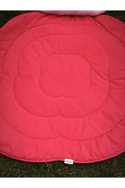 Mayras Cotton Baby Mayras Yonca Fuşya Bebek Oyun Yer Minder