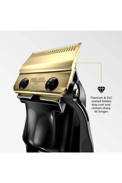 Wahl 8148 Magic Clip Kablosuz Tıraş Makinesi Siyah Titanyum Dlc Kaplamalı Bıçaklar