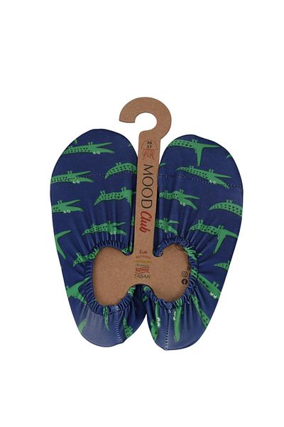 MOOD Club Green Crocodile Sea Shoes and Multi-Purpose Anti-Slip Pool Booties