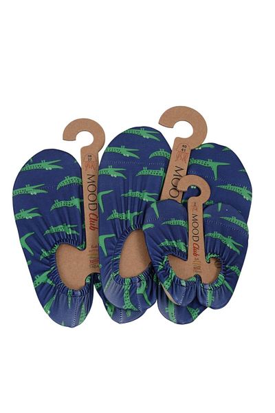 MOOD Club Green Crocodile Sea Shoes and Multi-Purpose Anti-Slip Pool Booties