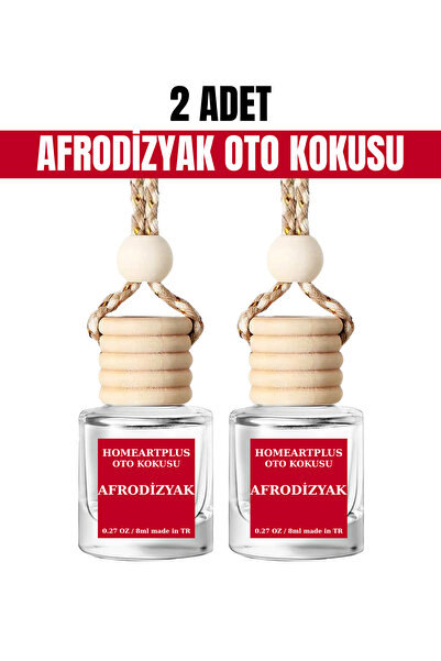 homeartplus 2 Li Romantik oto kokusu parfüm ip askılı 8ML