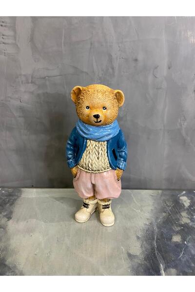 Gardenya Teddy Bear Koleksiyonu Retro Ayıcık Biblo Model 7