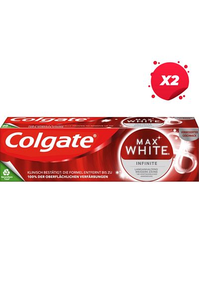 Colgate X2 - COLGATE PASTA DINTI 75ML MAX WHITE CHARCOAL