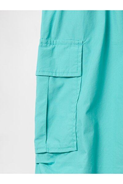 GAP Kız Çocuk Yeşil Paraşüt Pantolon