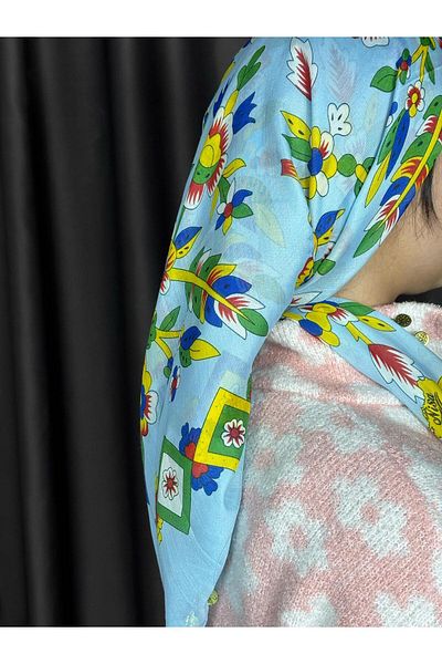Sobe Hediyelik Çengelköy Slap Sequin Writing Scarf