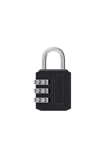İBTAŞ Sgs1335 - Suitcase Suitcase Bag Cabinet Mini Combination Padlock 32mm