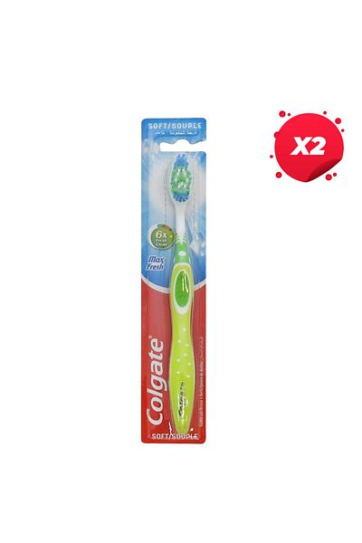 Colgate X2 - COLGATE MAX FRESH SOFT TOOTHBRUSH