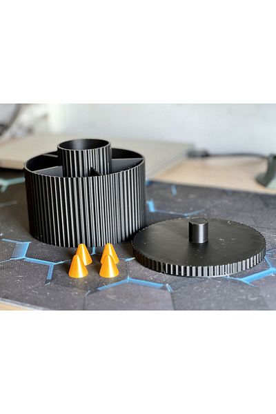 barsdepo 360 Rotating Makeup Organizer