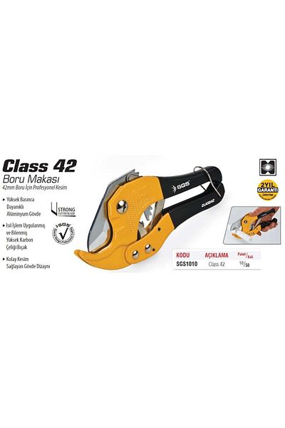 SGS Sgs1010 Class 42 Pprc Pipe Cutting Scissor 42mm