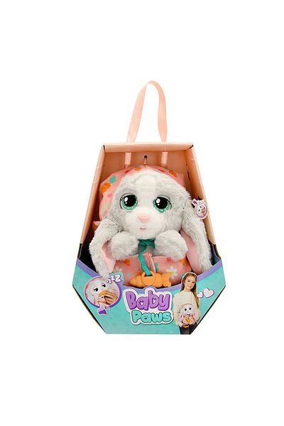 GIOCHI PREZIOSI Baw02000 Baby Paws Bunny with Sound 20 cm Plush