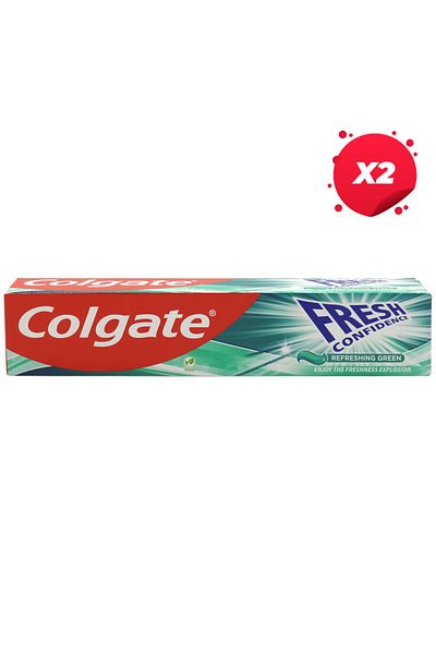 Colgate X2 - COLGATE PASTA DINTI 75ML FRESH CONFIDENCE REFRESHING GREEN
