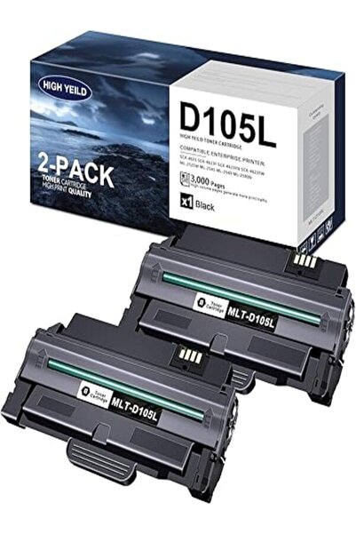 Samsung MLT D105L 105 ML-2545 ML-2540 ML-2580N SCX-4623 SCX-4623F (negro, 2 u...