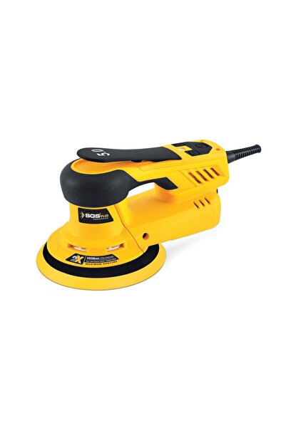 İBTAŞ Sgs5253 Profesyonel Eksantrik Orbital Zımpara Makinası 350 Watt - Kömür...