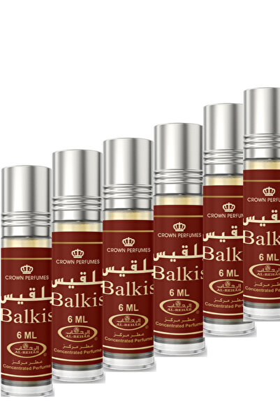 ALREHAB Al Rehab Balqis Concentrated Perfume 6 ml * 6 pieces