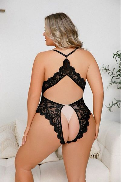 CindiyCurve Cămașă de noapte din dantelă