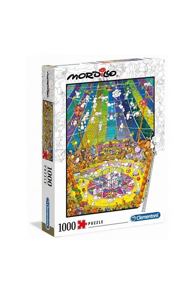CLEMENTONI Puzzle Mordillo The Show, 1000 pieces