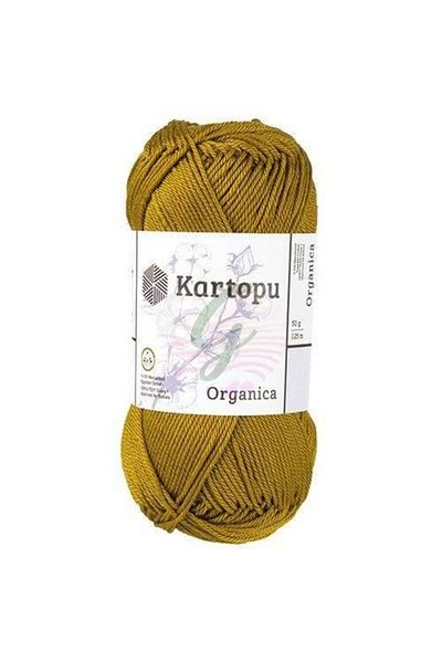 Kartopu Organica K1359 Y2187 Olive Green 50 Gr 100% Cotton
