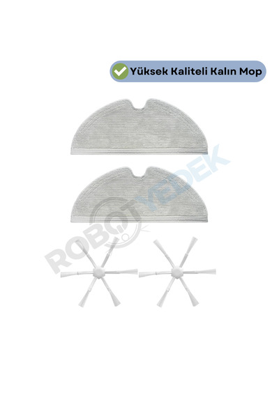 robotyedek Xiaomi Vacuum Mop 2 - 4 piese de schimb compatibile pentru mop și ...