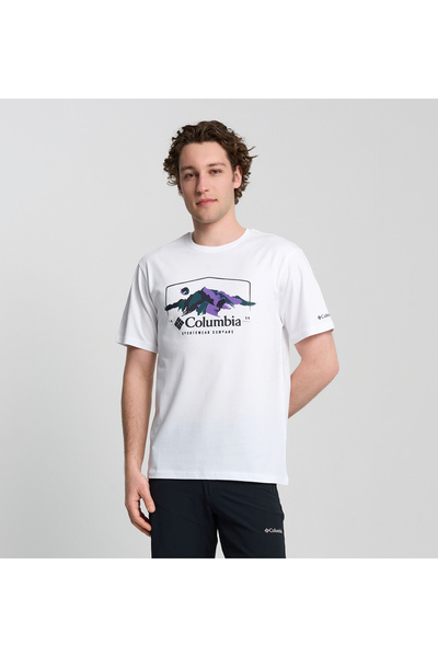 Columbia Ανδρικό κοντομάνικο μπλουζάκι CSC Brush Wit Nature