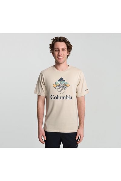 Columbia Tricou cu mânecă scurtă pentru bărbați CSC Heavenly Stacked Gem