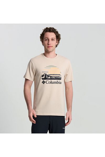 Columbia Tricou cu mânecă scurtă pentru bărbați CSC Peaceful Perspective