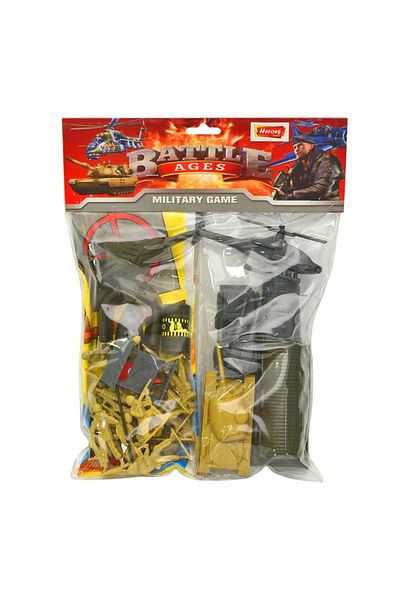 HEROES TOYS SOLDIER SET WITH PVC 3+