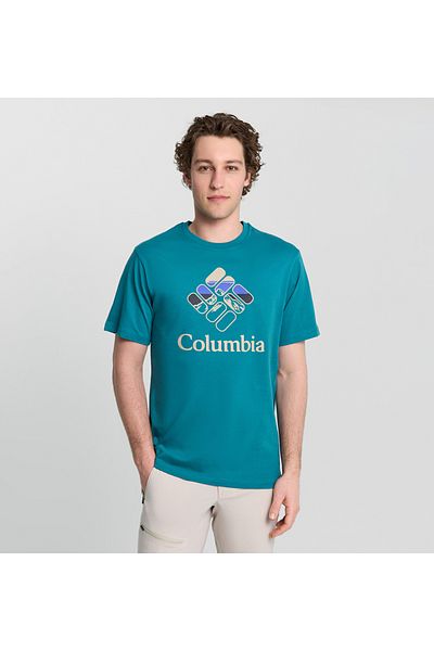 Columbia Ανδρικό κοντομάνικο μπλουζάκι CSC Heavenly Stacked Gem