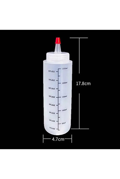 Choice 250ml 120/250/450ml Plastic Needle-nosed Scale Squeeze Bottle Squeezable Bottle with Leak-proof for