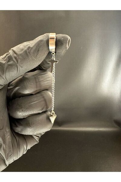 Mutenaura Gotik-Paslanmaz Çelik Küpe Unisex