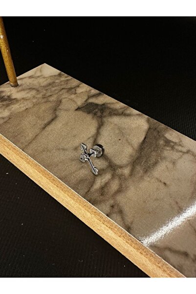 Mutenaura Gotik-Paslanmaz Çelik Unisex Küpe (Tekli Satılır)