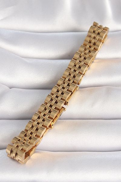 Skygo 316L Steel Gold Color Chain Model Men's Bracelet - Tj-Eb3722