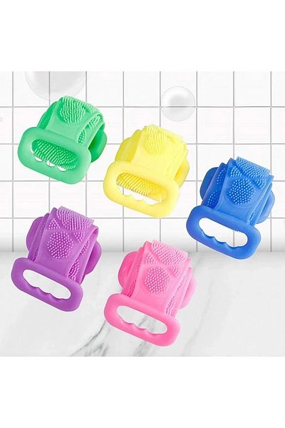 MUUN STORE Silicone Double Sided Bath Scrub