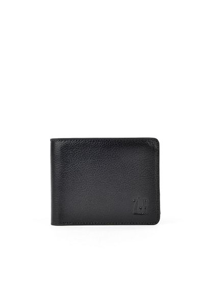 Ziya Men's Genuine Leather Wallet - Black 1519841 Zyf08