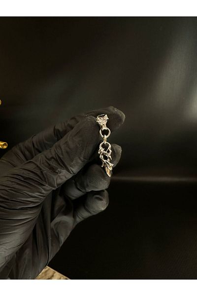 Mutenaura Gothic-Stainless Steel Unisex Earrings (Sold Single)