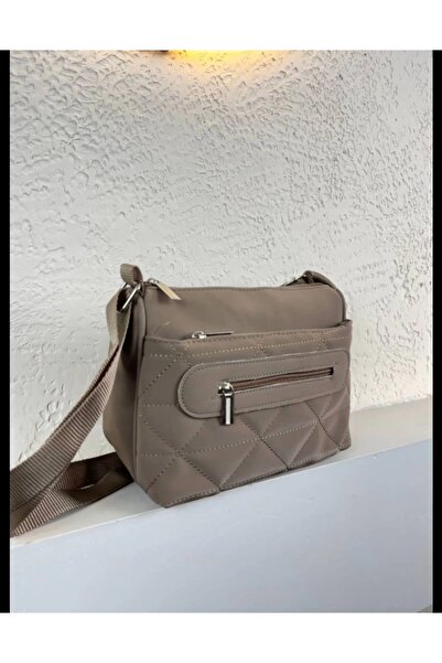 FHD BAGS Kadın Günlük 3 Bölmeli Trend Çapraz Askılı Çanta