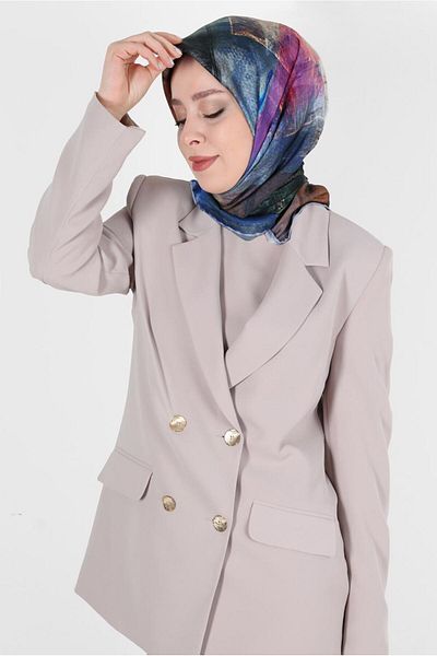 Alvina Φουλάρι ALVİNA DIGITAL TWILL 8100