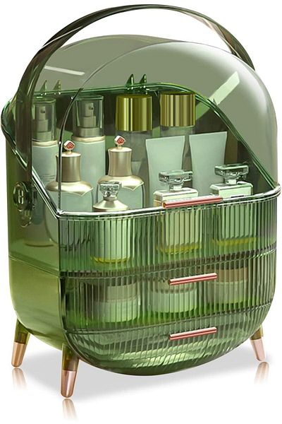 ETG Portable Retro Series Multi-Function Make Up Case Dustproof Cosmetic Storage Box