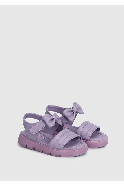 Kiddo Lilac Flat Sandals for Girls