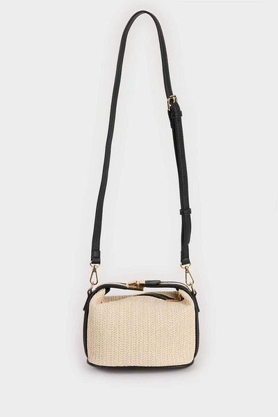 DeFacto Women's Straw Shoulder Bag E1405Axns