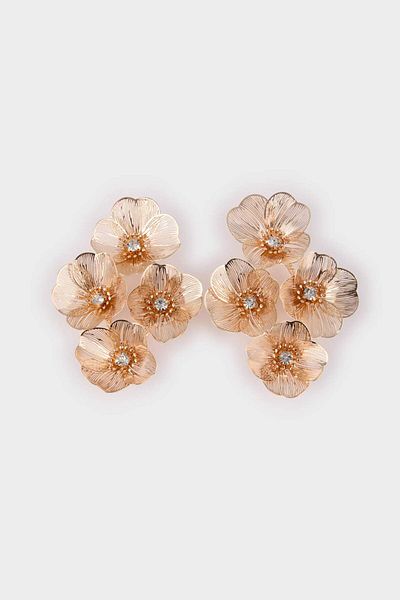 DeFacto Women's Floral Earrings E8051Axns