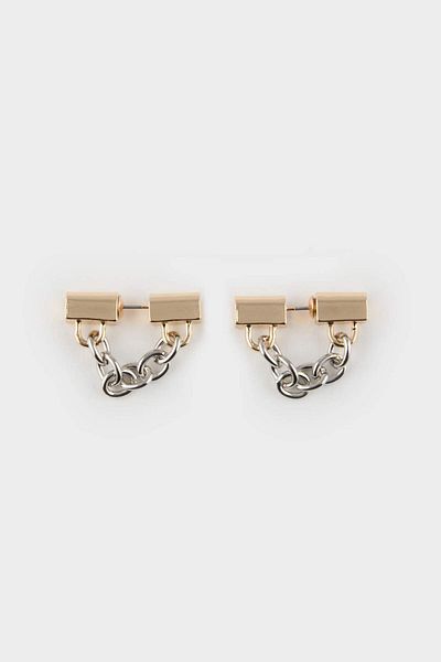 DeFacto Women's Gold Earrings E8568Axns