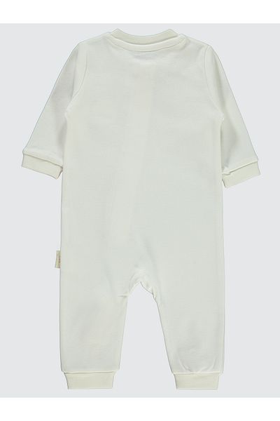 Civil Baby Baby Organic Jumpsuit Without Booties 0-6 Months Ecru