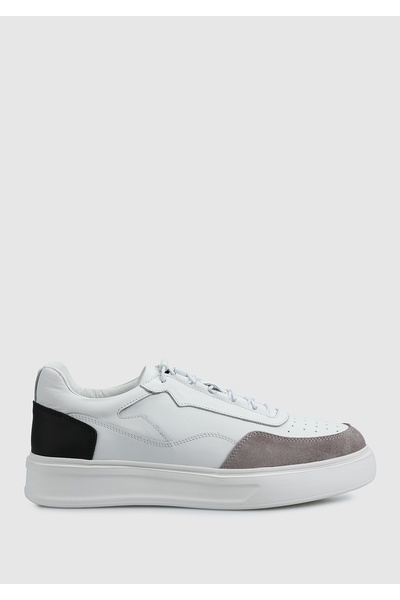 Provoq Білі шкіряні чоловічі кросівки