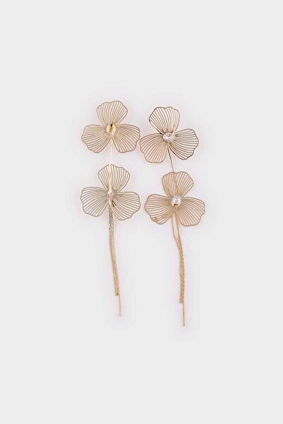 DeFacto Kadın Çiçekli Küpe E8052AXNS