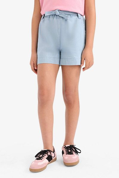 DeFacto Pantaloni scurți de jeans pentru fete C9302A825SM