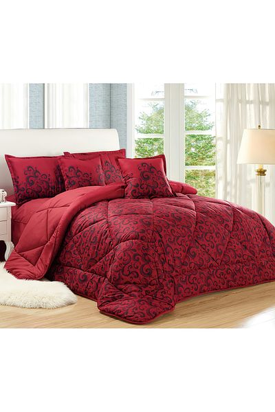 Generic Comforter Set 4 Piece Single Size Elegant Bedspread Lightweight Comforter Suitable for All Seasons