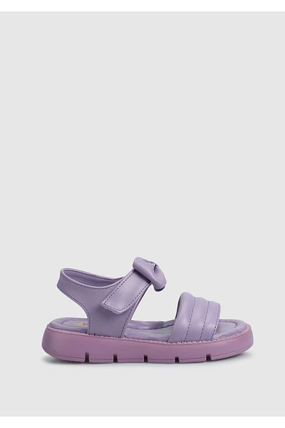 Kiddo Lilac Flat Sandals for Girls