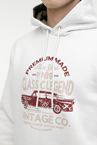 Kinetix ME PERCY-B 17ED08 3PR Ekru Erkek Sweatshirt